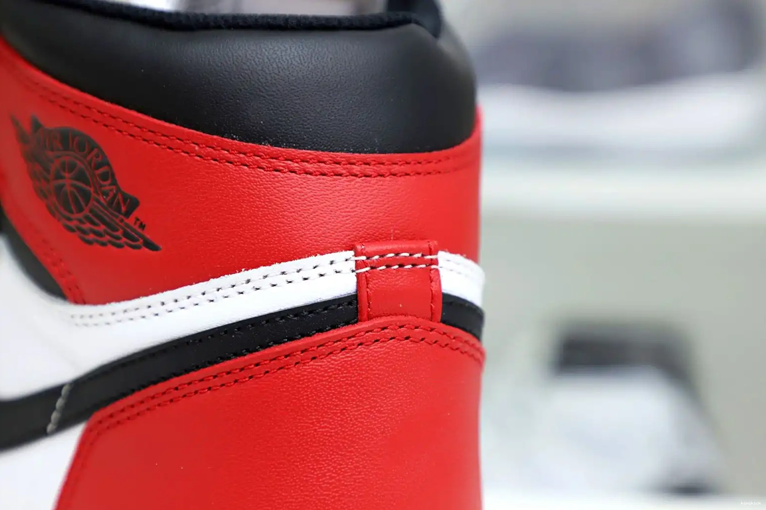 (2016) Retro Kimikick Jordan Black 1 Toe Air 0602